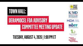 Town Hall: Deramiocel FDA Advisory Committee Meeting Update