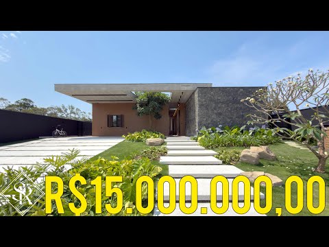 Luxury Single-Story House in Riviera de São Lourenço – Module 15 | 542 m² | R$ 15,000,000
