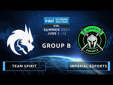 CS:GO - Imperial Esports vs. Team Spirit [Dust2] Map 2 - IEM Summer 2021 - Group B
