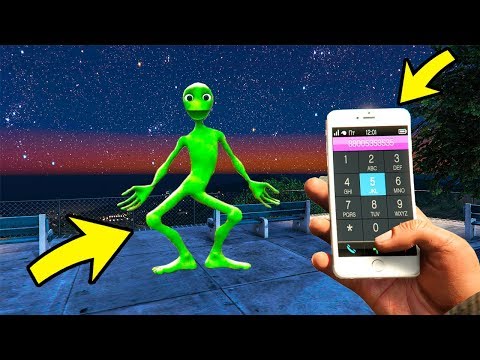ПОЗВОНИЛ ЗЕЛЁНОМУ ЧЕЛОВЕЧКУ И ОН ПРИШЁЛ КО МНЕ В ГТА 5 МОДЫ! ОБЗОР МОДА В GTA 5! ИГРЫ ГТА ВИДЕО MODS