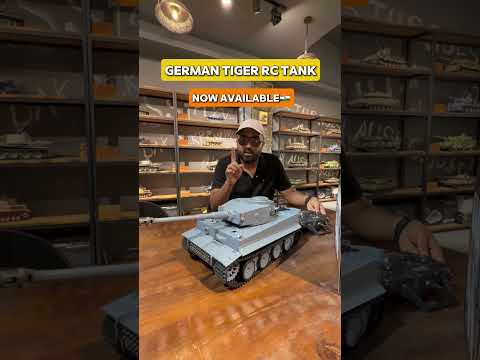 Heng Long German Tiger I RC Tank – 1/16 Scale RTR RC Battle Tank
