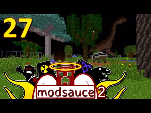 HermitCraft ModSauce 2 ~ Ep 27 ~ JurassiCraft Park!