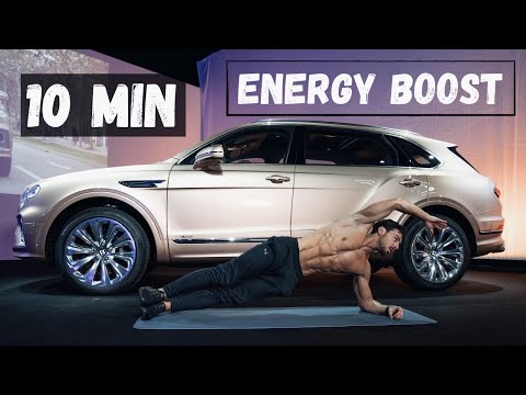 10 MIN ENERGY BOOST WORKOUT | Rowan Row