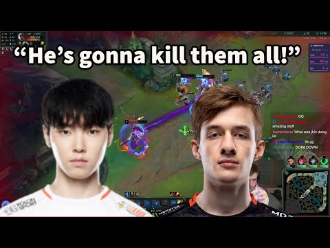 Chovy Outplays Nemesis In A 1v3!!!