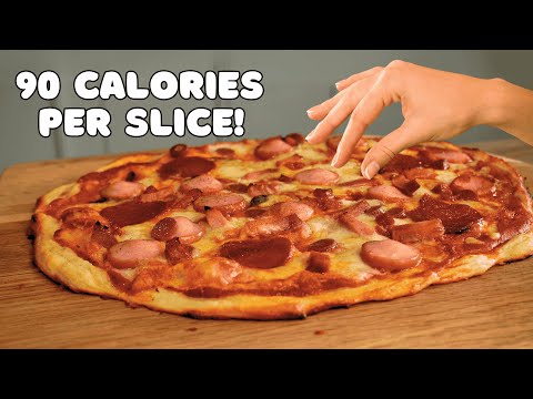 Low Calorie High Protein Pizza Recipe | Macro-Friendly Pizza Hack