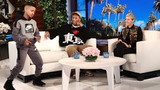 Pharrell Meets Ellen&#39;s Favorite Kid Trainer Demarjay