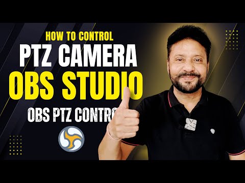 How to Use & Control PTZ Camera in OBS Studio | Complete Setup Guide