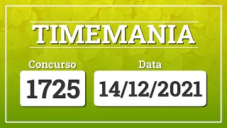 Capa de TIMEMANIA 1725
