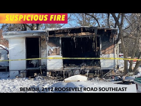 UPDATE: Suspicious Fire In Bemidji, Minnesota