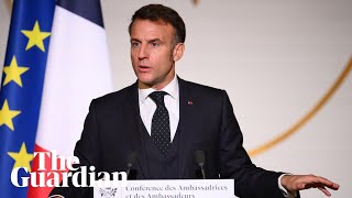 US is 'gradually turning away' from its allies, Macron says