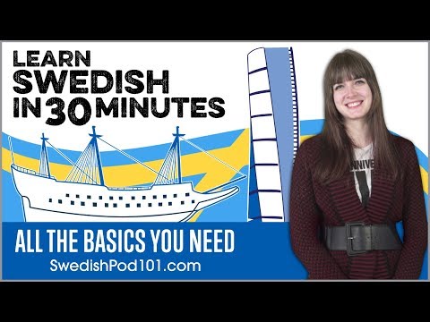 Learn Swedish in 30 Minutes - ALL the Basics You Need