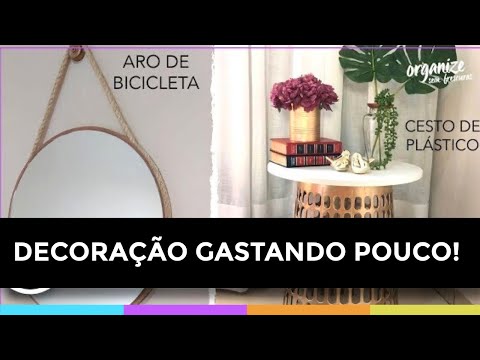 IDEIAS LINDAS PRA DECORAR A CASA GASTANDO POUCO (IDEIAS DOS SEGUIDORES) | Organize sem Frescuras
