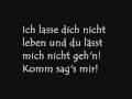 Overground - Hass mich (Lyrics) 