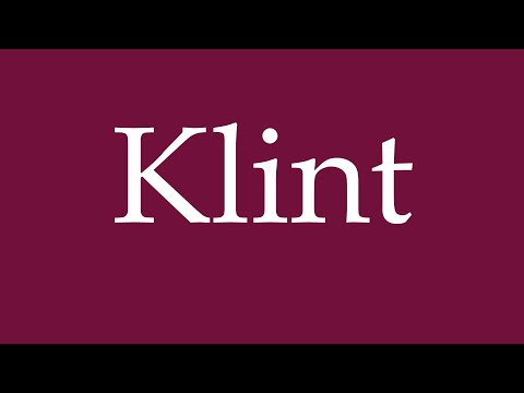 How to Pronounce ''Klint'' Correctly in German