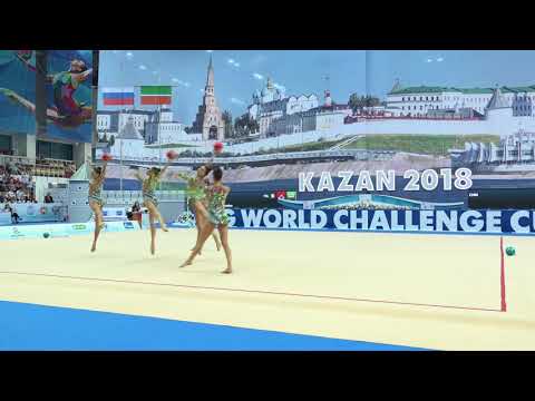 Team Italy - 3 balls 2 ropes 21.400 WCC Kazan 2018 AA