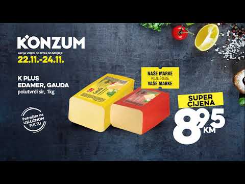 Vikend akcija u Konzumu! 22.11.-24.11.2019.