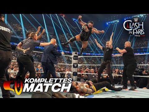 Roman Reigns vs Bronson Reed (WWE Clash in Paris 2025)