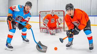 Hockey, But Our Sticks Are Illegal