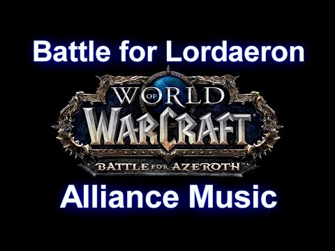 Battle for Lordaeron Music (Alliance) - Warcraft Battle for Azeroth Music