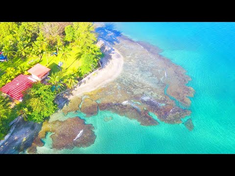 Pure Paradise: Beautiful Beaches - 4K Drone Video of Panama's Caribbean Coast
