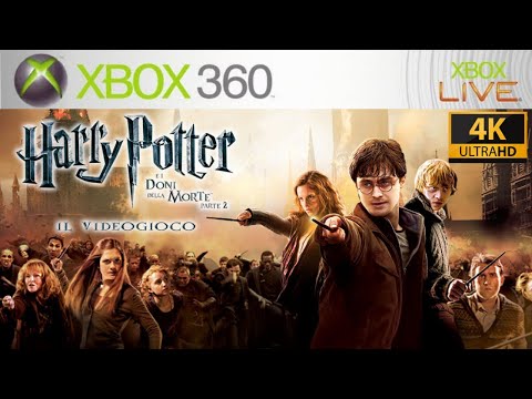 HARRY POTTER E I DONI DELLA MORTE PARTE 2 XBOX 360 GIOCO COMPLETO 100% 4K