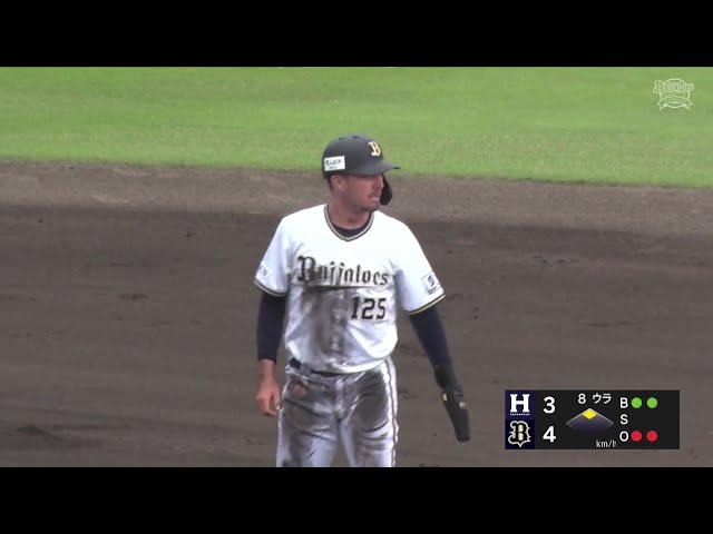 【ファーム】脚で魅せる!! バファローズ・デール 来日初盗塁を決めチャンスを広げる!! 2025年6月7日 オリックス・バファローズ 対 くふうハヤテベンチャーズ静岡