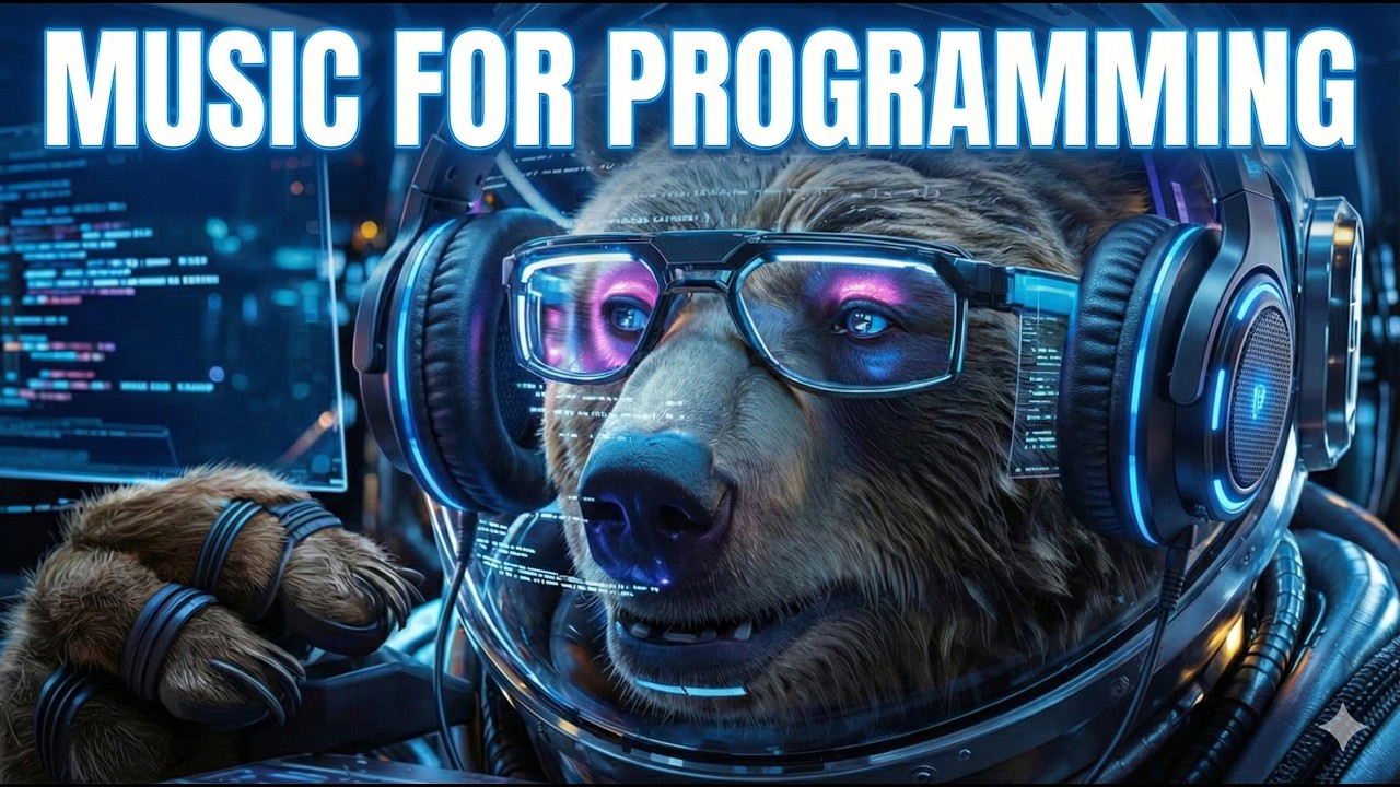 Programming Music for Efficient Working — Deep Space Concentration & Focus Mix for Developers