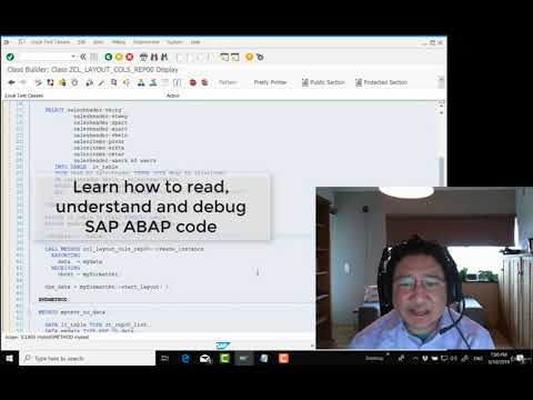 Debugging SAP ABAP Code For Non Programmers - learn SAP ABAP