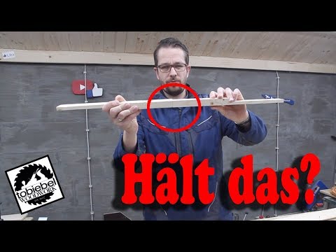 Hält das? Einfache Holzverbindung⎮Verplattung⎮Latte verlängern⎮Holz verlängern ganz einfach⎮DIY