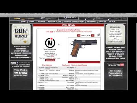 Metro Arms American Classic II AC2 1911 Pistol Gun Review Shooting