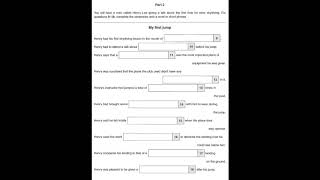 Listening B2, FCE 1 (2015), Test 3, Part 2