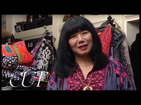 Touring Anna Sui's Colorful Closet