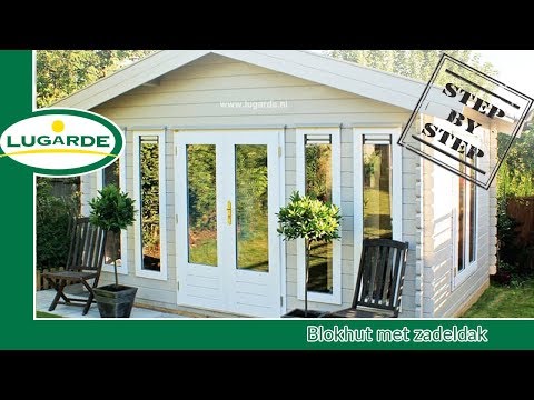 Lugarde blokhut met veranda B16 25 hqdefault