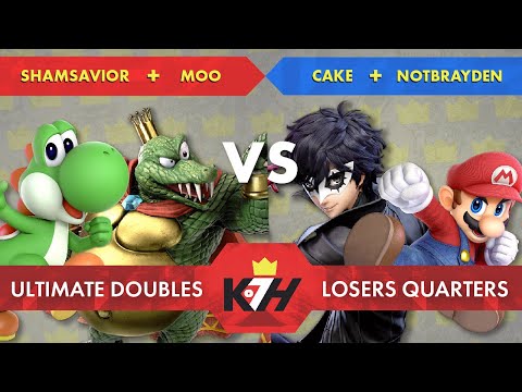 Doubles Top 6 - Moo+ShamSavior vs CaKe+NotBrayden - Kings of Hali 7