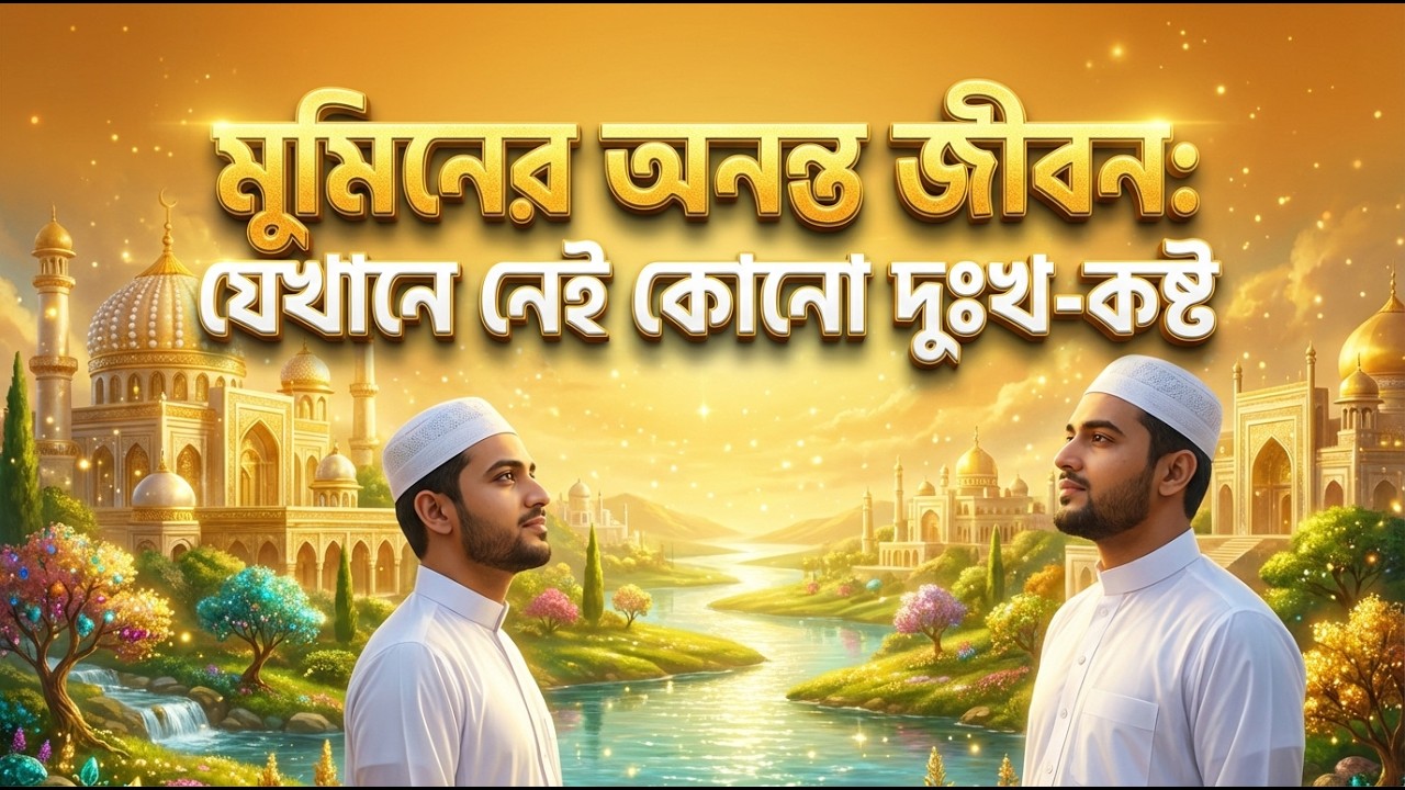   জান্নাতের অবিশ্বাস্য সৌন্দর্য ও মুমিনের অনন্ত জীবন