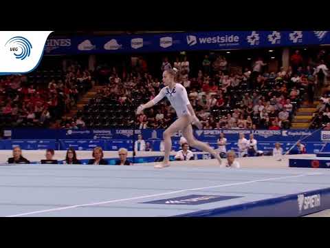 Elena Eremina 🇷🇺 FX EF 12.800 2016 Junior European Championships