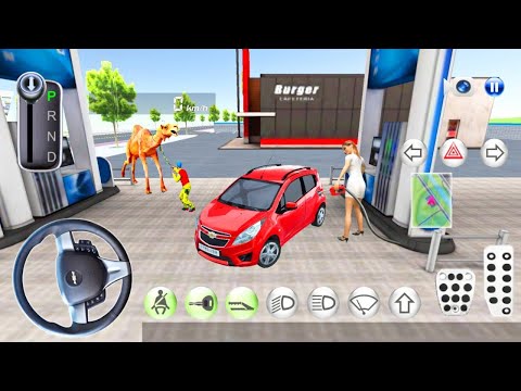 3D Driving Class Simulator - City Gas Station Car Refuel Games - Android Gameplay