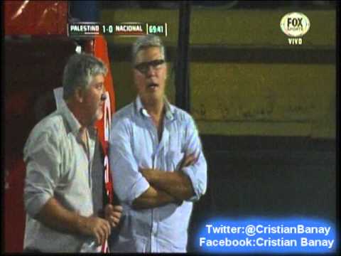 Palestino 1 Nacional 0 (Relato Carlos Muñoz) Copa Libertadores 2015  (5/2/2015)