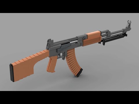 Custom Lego Gun MOC: RPK [BO1]