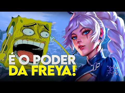 É o PODER da Freya LATE GAME! FREYA ADC - ⚡ Smite BR Conquista