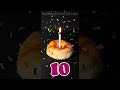 10 Second Happy Birthday Countdown