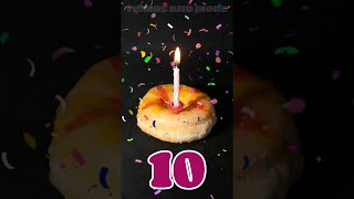 10 Second Happy Birthday Countdown