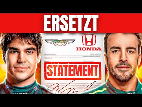 SCHRECKLICHE NACHRICHTEN für Stroll und Alonso nach der ERKLÄRUNG von Aston Martin und Honda!