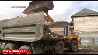 Большой фруктовый сад в селении Бердыкель