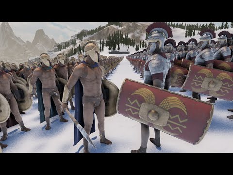 30.000 SPARTANS VS 30.000 ROMANS - ULTIMATE EPIC BATTLE SIMULATOR 2 - UEBS
