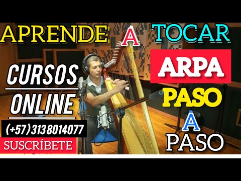 CLASES DE ARPA, tutorial, BRISAS DE ACHAGUA CURSOS ONLINE 📲( +57 ) 313 8014077 ARPA paso A paso.