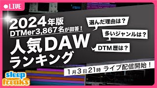 DTM歴 - 【DTM】2024年版 最新の人気DAWランキング ベスト10を発表｜ DTMer3867人が回答