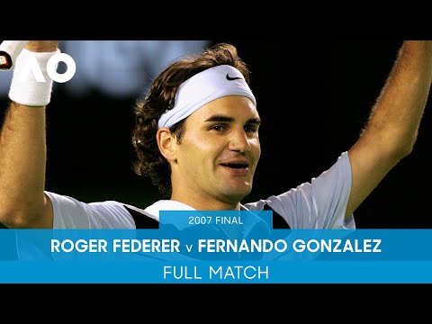 Roger Federer v Fernando Gonzalez Full Match | Australian Open 2007 Final