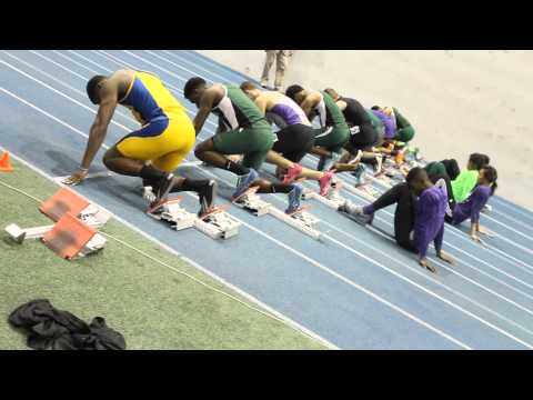 2015 WAC Championships - Mens 60m prelims(start)