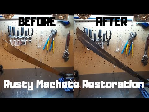 Rusty Machete Restoration